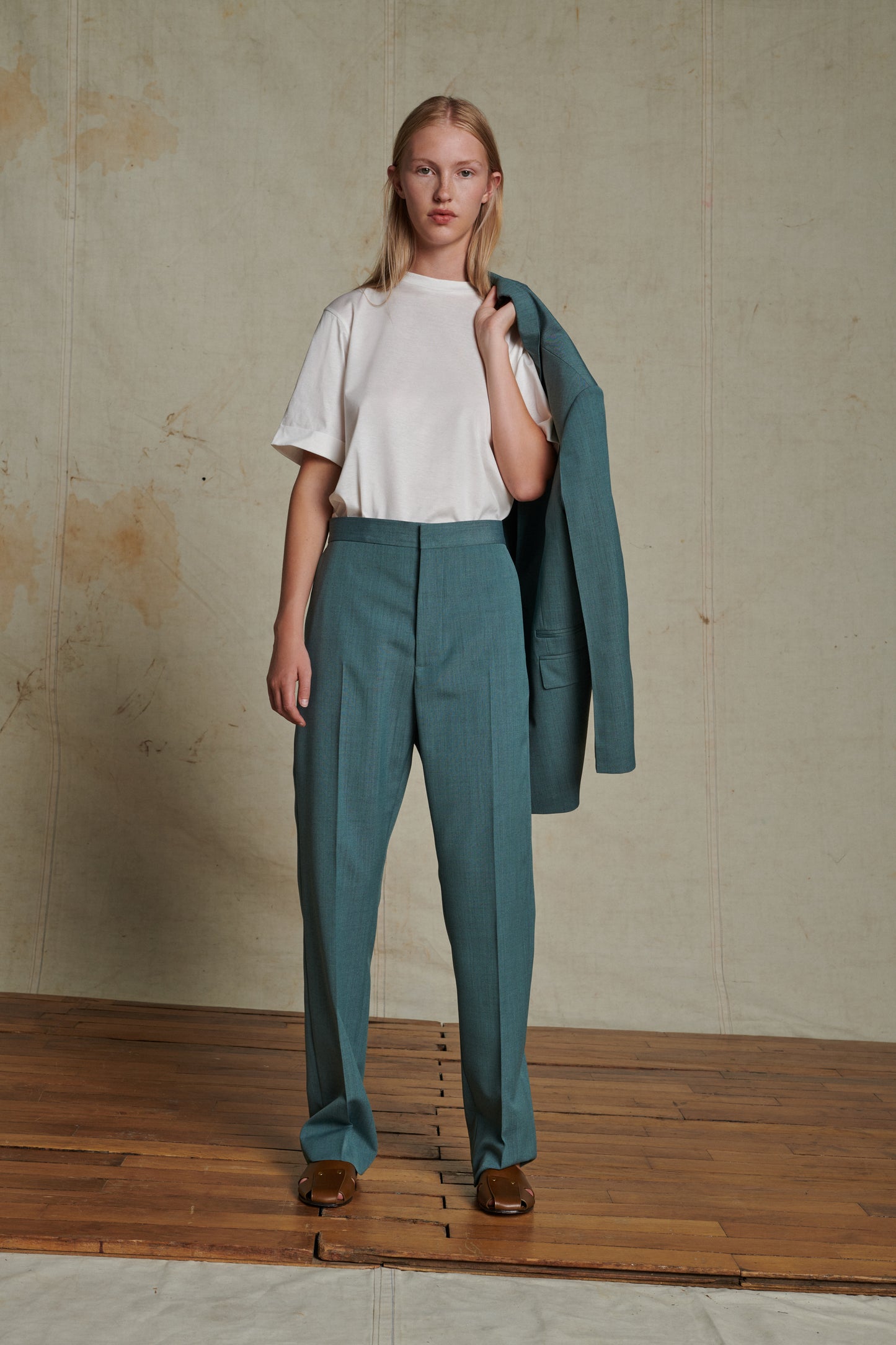 Pantalon Valencia - Vert D'Eau - Femme