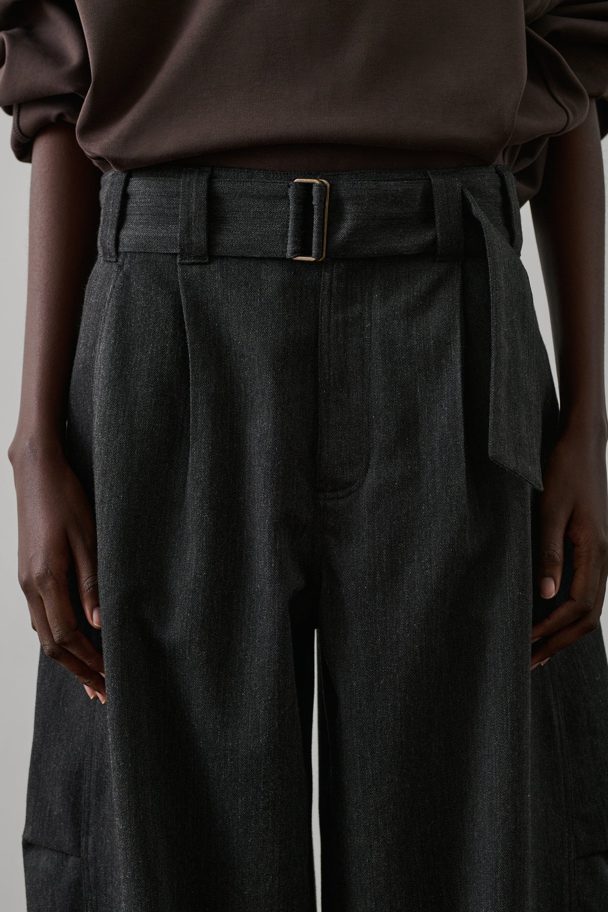 Pantalon Gao - Gris Chiné - Femme vue 5