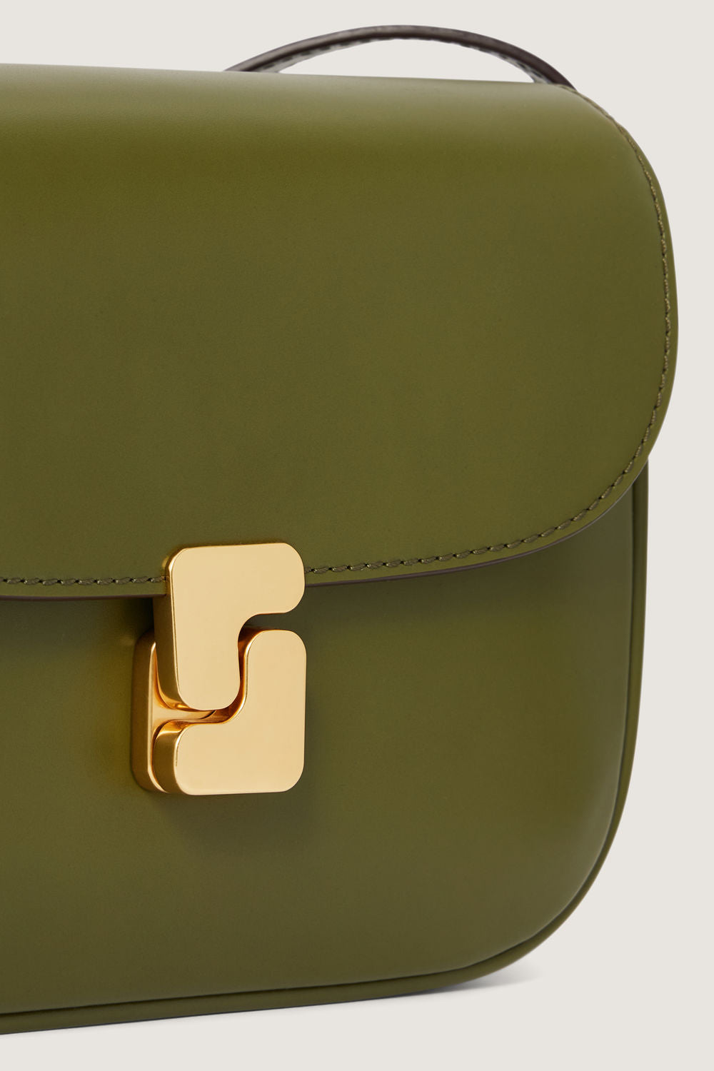 Sac Bellissima Mini - Vert Olive - Cuir - Femme